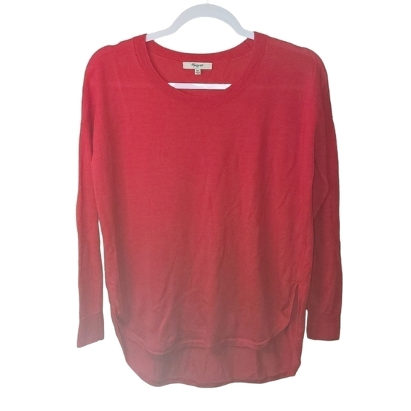 Madewell Long Sleeve Merino Wool Crew Neck Sweater- size XS - Picture 1 of 5